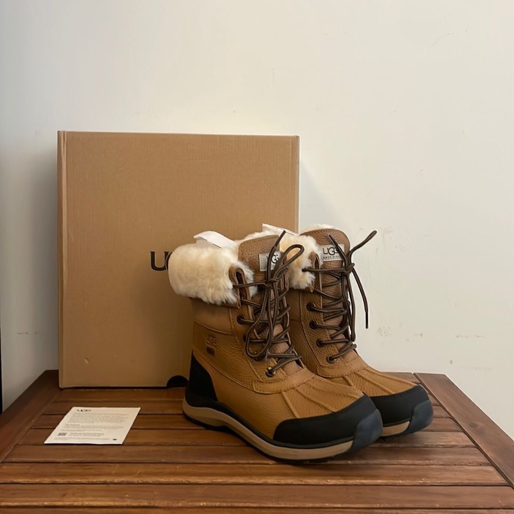 UGG Adirondack III Boots Chestnut USA Women Size 6/UK 4/EU 37